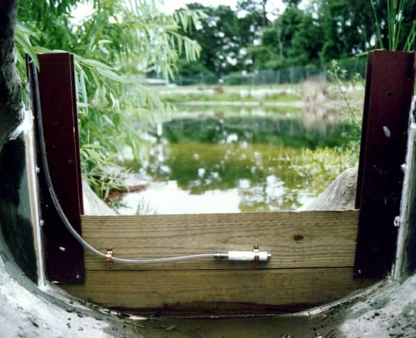 Constructed Flow Monitoring Weir