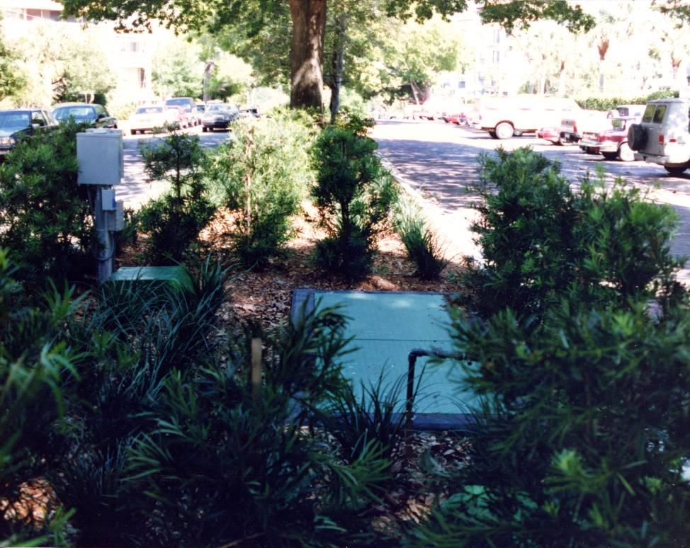 Above-Ground View of Completed Treatment System